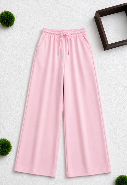 BABY PINK FLAPPER TROUSERS